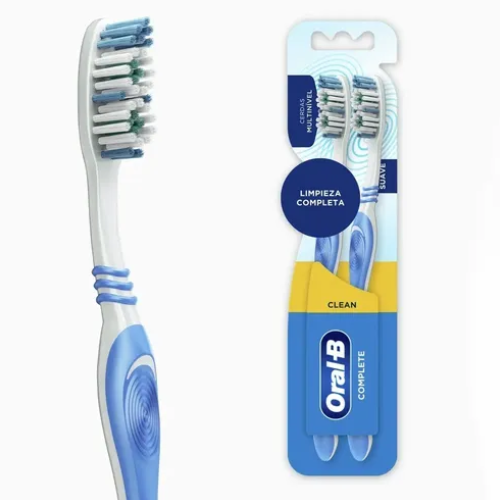 CEPILLO DENTAL ORAL B CLEAN PACK X 2 UND